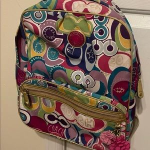 19432 Poppy Signature Coach Backpack